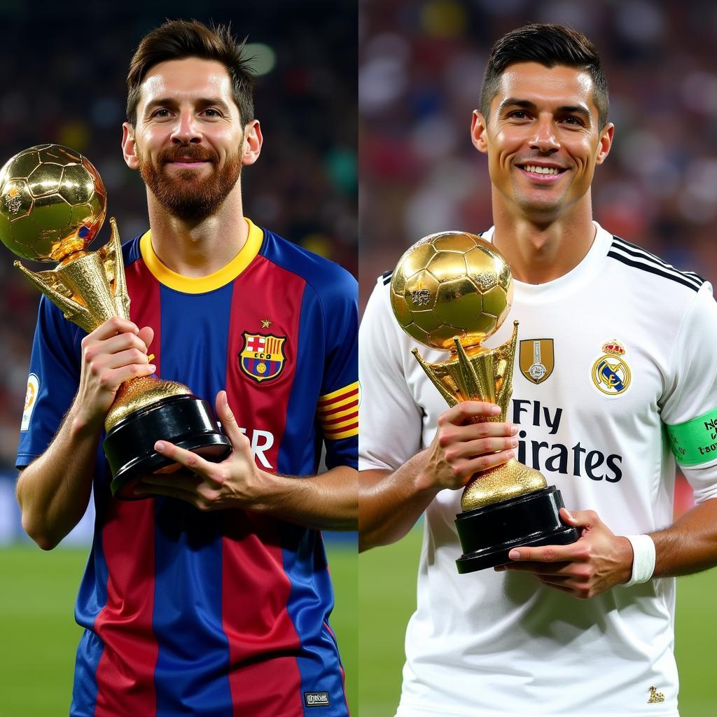 Lionel Messi và Cristiano Ronaldo