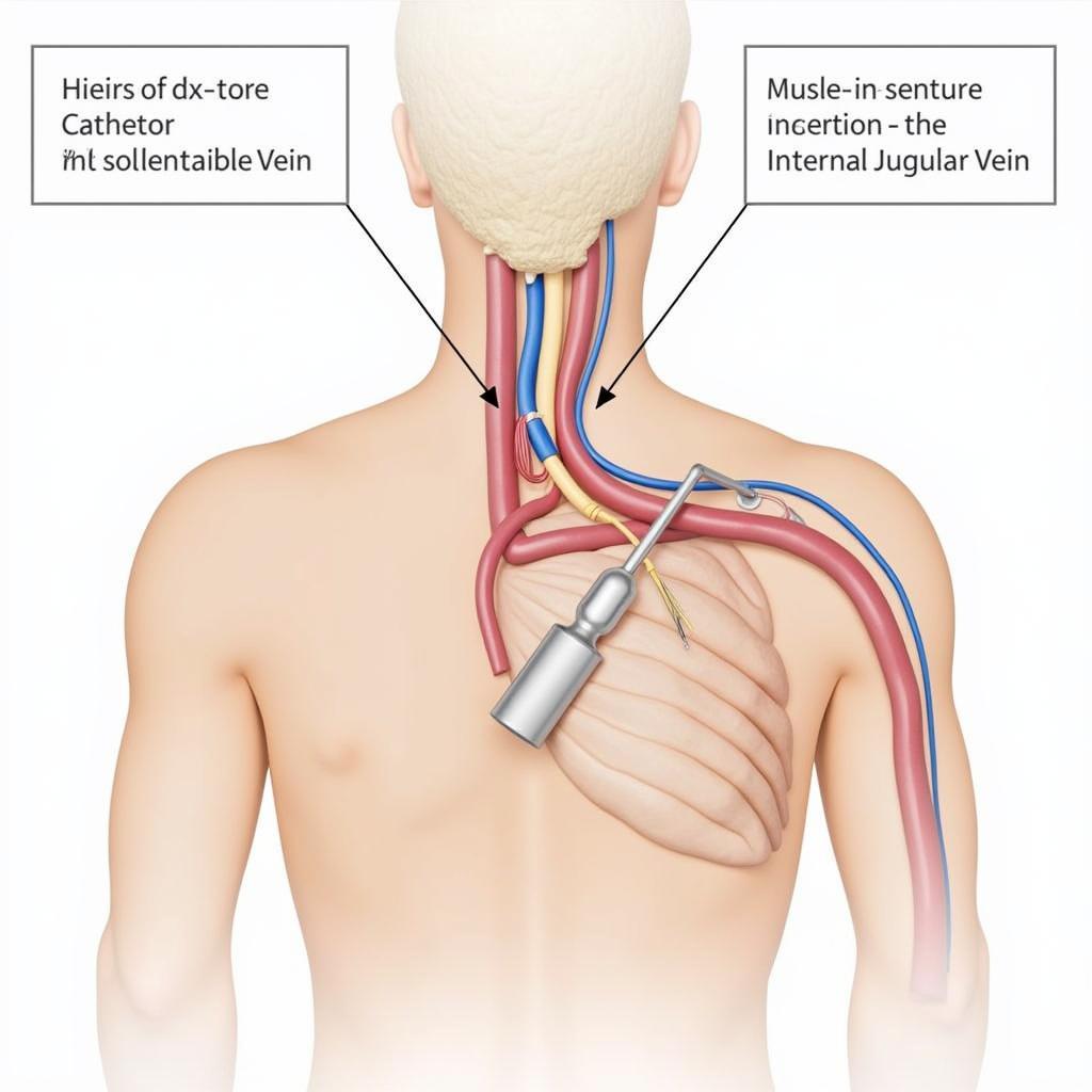 Mô phỏng đặt catheter tĩnh mạch trung tâm