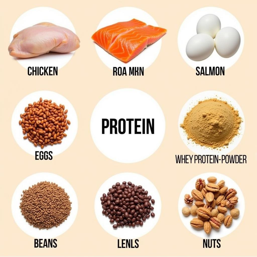 Các nguồn protein phổ biến cho người tập thể hình