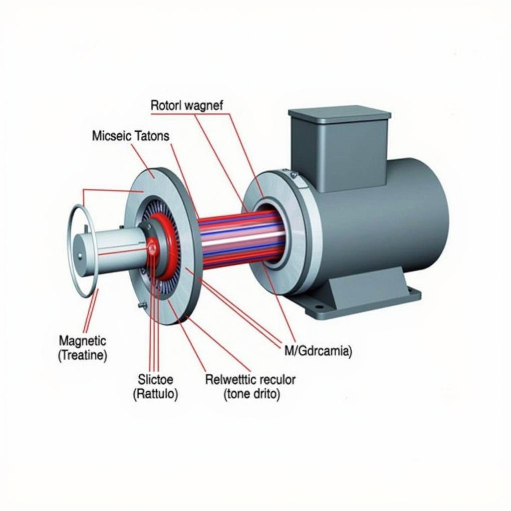 Working principle of cooling tower motor