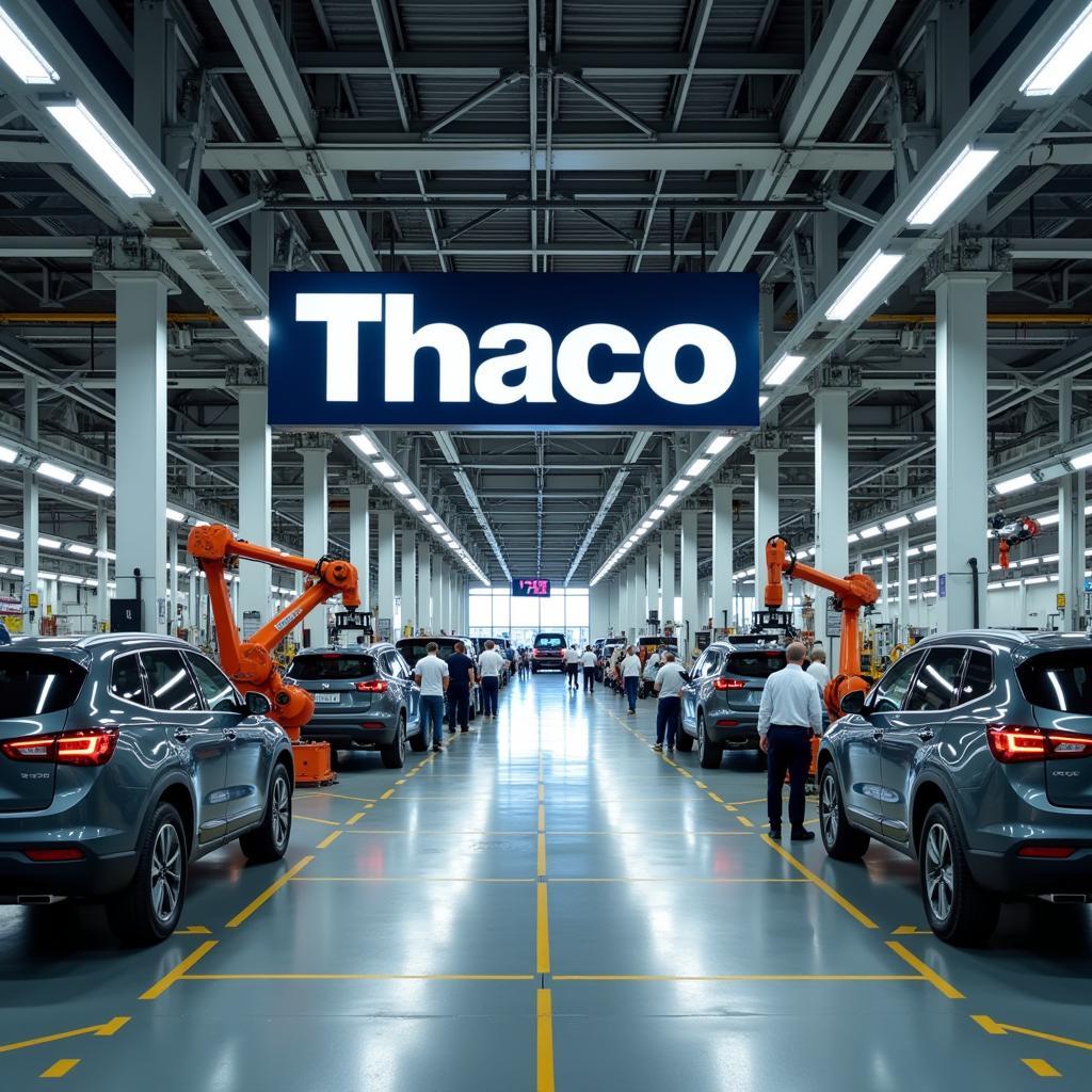 Nhà Máy Sản Xuất Ô Tô Thaco