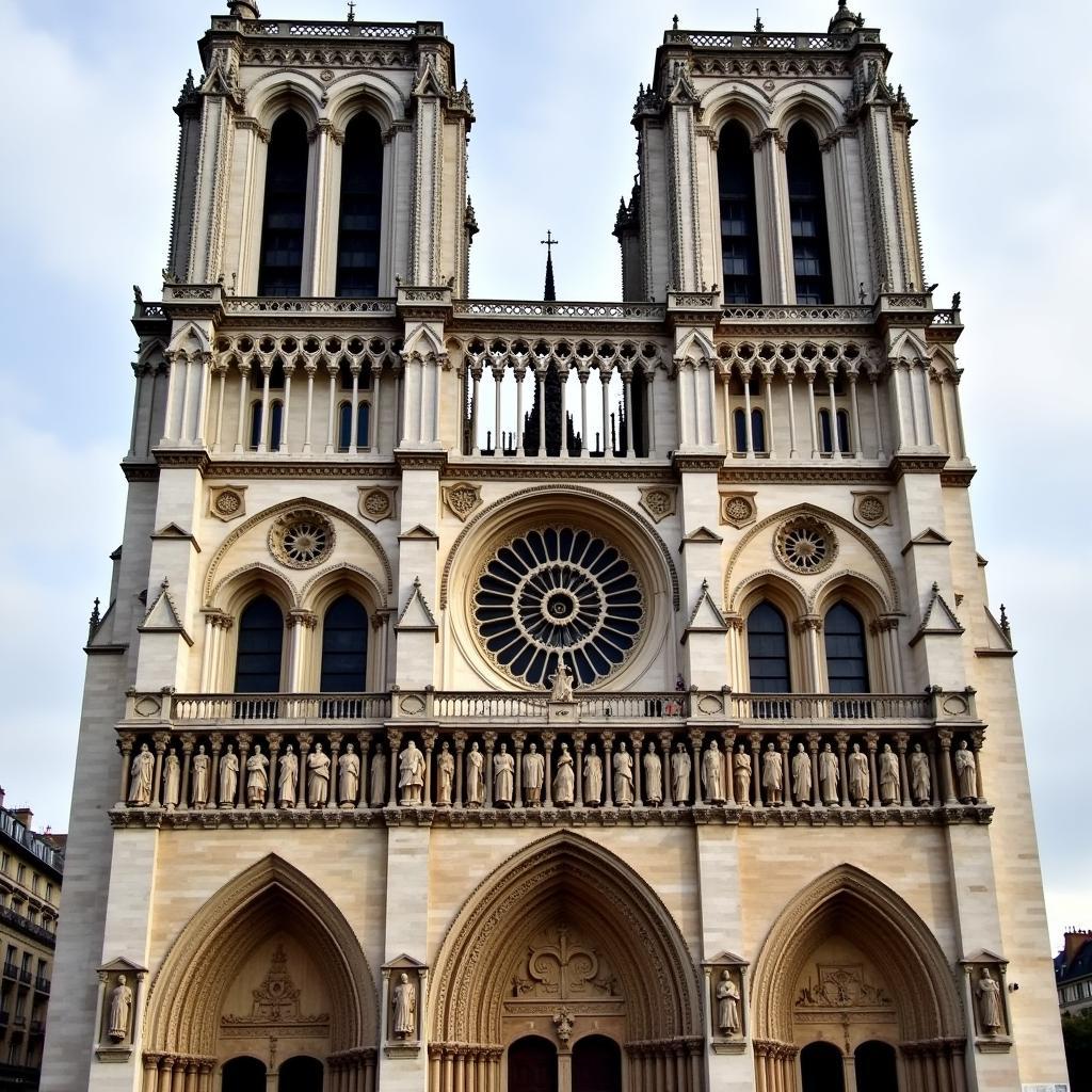 Nhà thờ Đức Bà Paris - Kiệt tác kiến trúc Gothic