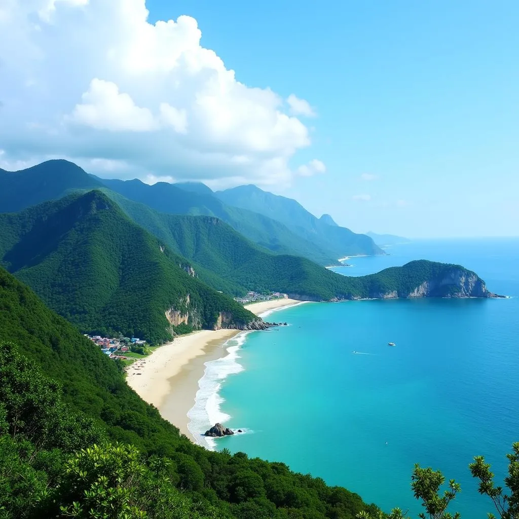 Núi Biển Nha Trang: Vẻ đẹp hoang sơ