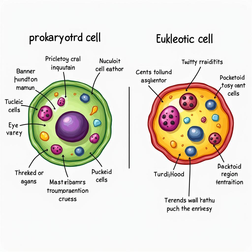 Difference between Prokaryotic and Eukaryotic Cells