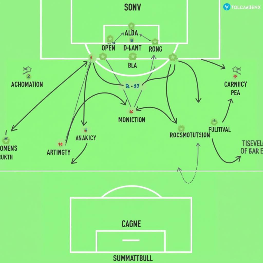 Phân tích chiến thuật bóng đá 4-4-2