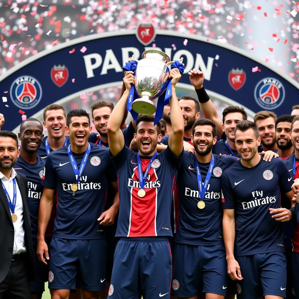 PSG Vô Địch Ligue 1 2017