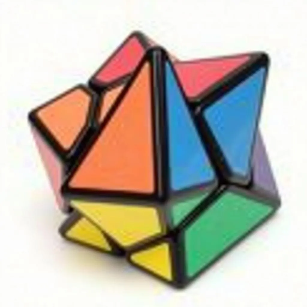 Rubik Pyraminx: Biến thể hình chóp tứ giác