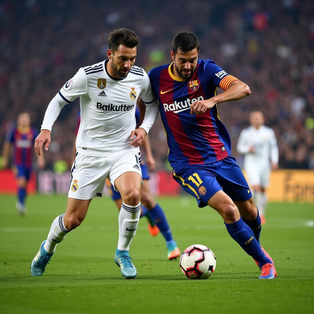 Trận El Clásico giữa Real Madrid và Barcelona tại giải Liga