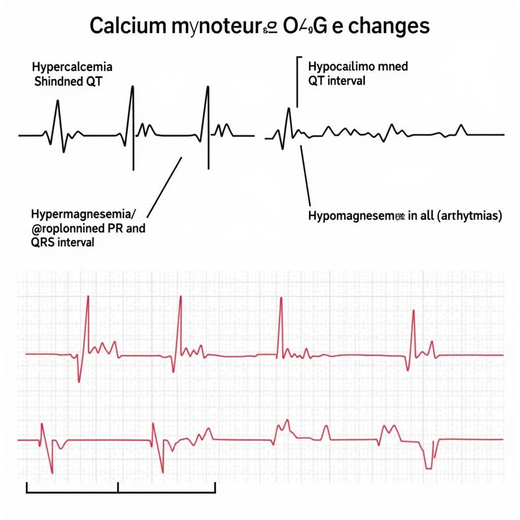 Rối loạn canxi và magie trên điện tâm đồ