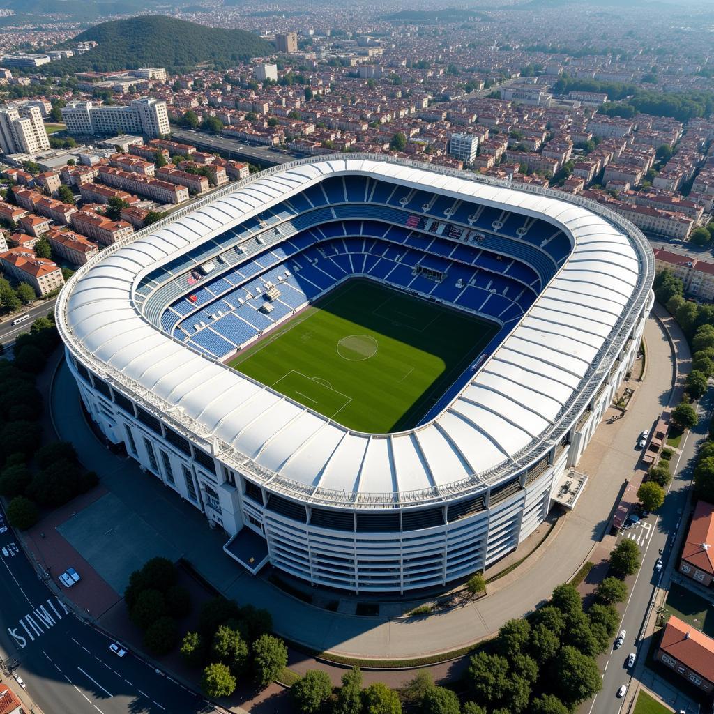 Sân Santiago Bernabéu – Kinh điển của Real Madrid