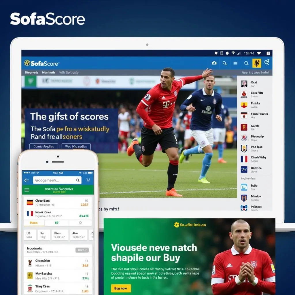 SofaScore - Bộ tải giải đấu bóng đá trực tuyến