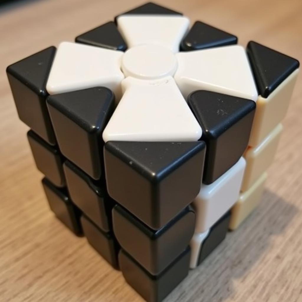 Tạo dấu cộng Rubik 3x3