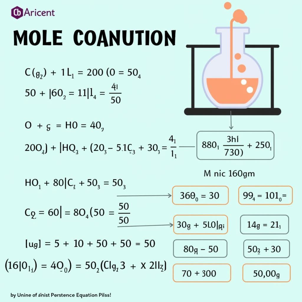 Tính n từ công thức hóa học