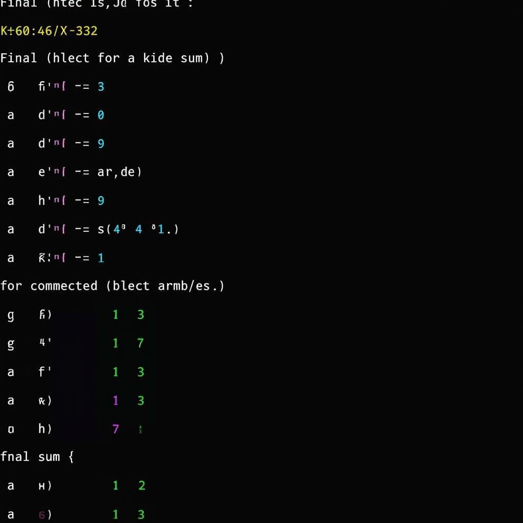 Tính Tổng Mảng Trong Pascal