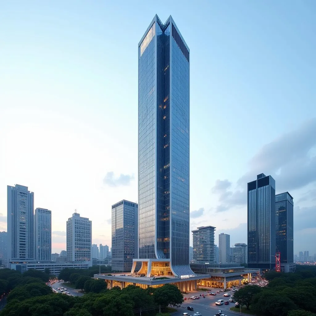 Tòa nhà Bitexco Financial Tower: Biểu tượng kiến trúc hình chồi non