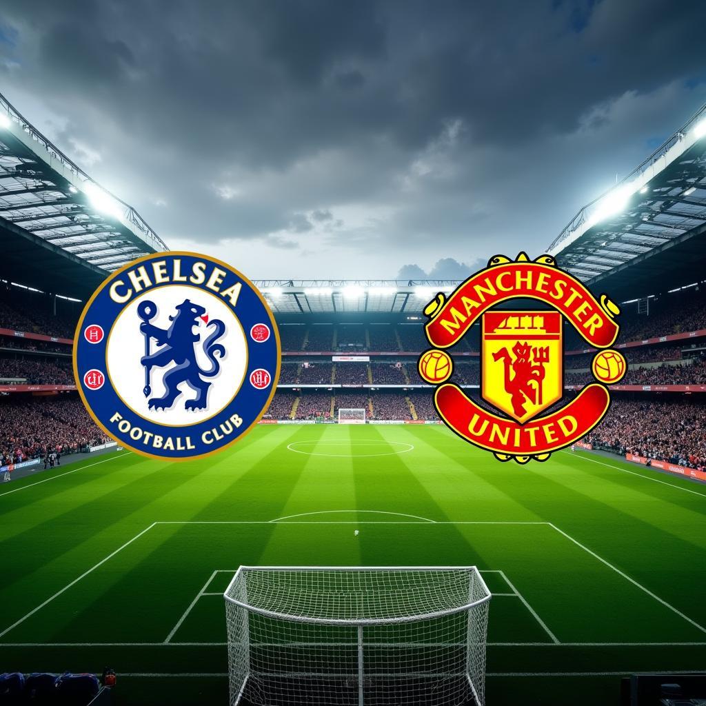 Chelsea và MU cạnh tranh gay gắt trong top 4