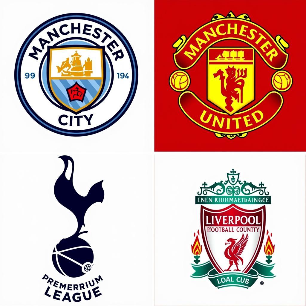 Các đội bóng cạnh tranh top 4 Premier League 2017-2018