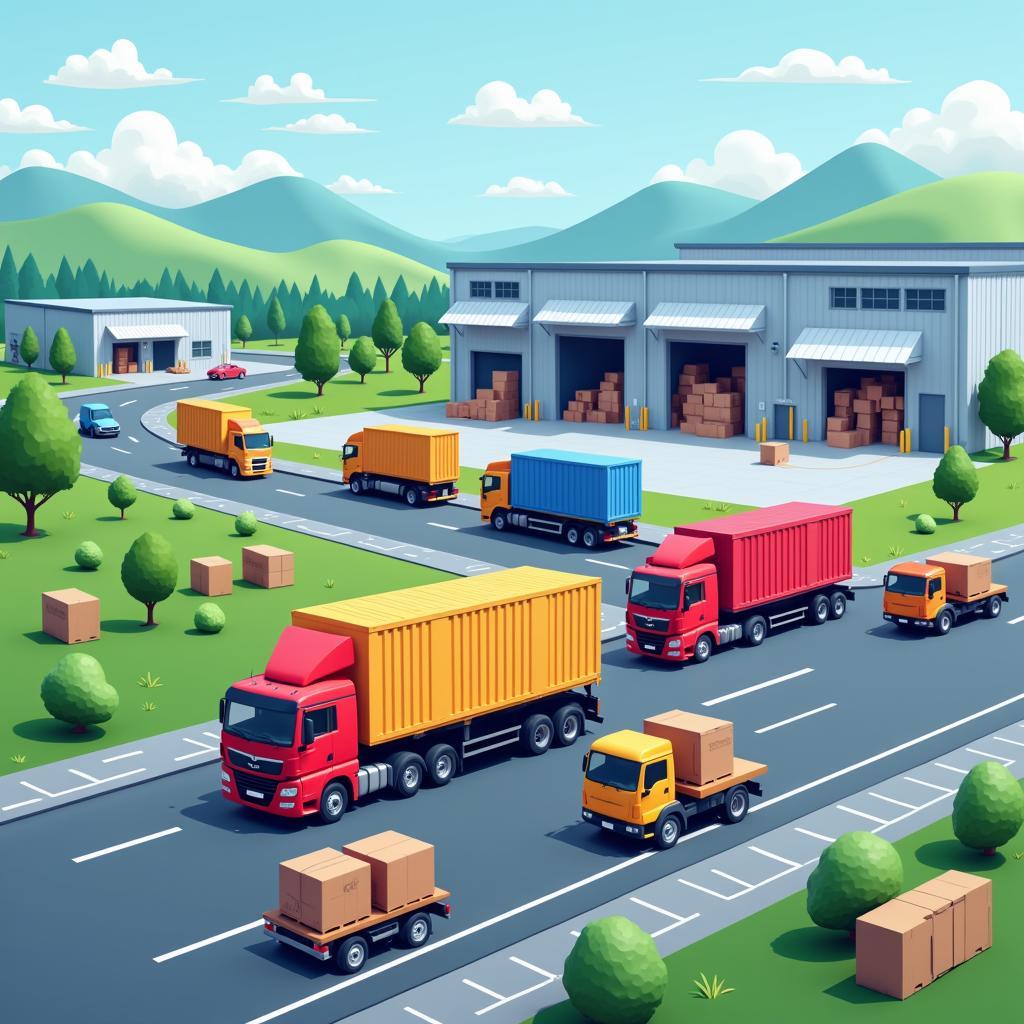 Ứng Dụng Giải Bài Toán Vận Tải Trong Logistics