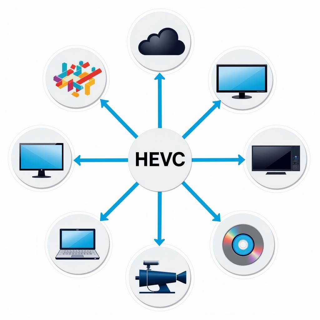 Ứng dụng bộ giải mã HEVC