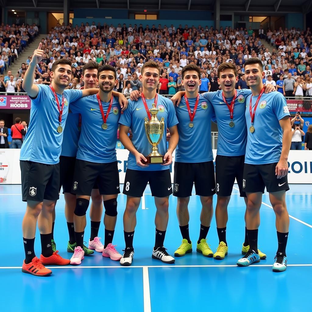 Tuyển futsal Uzbekistan giành hạng 3 giải futsal châu Á 2018