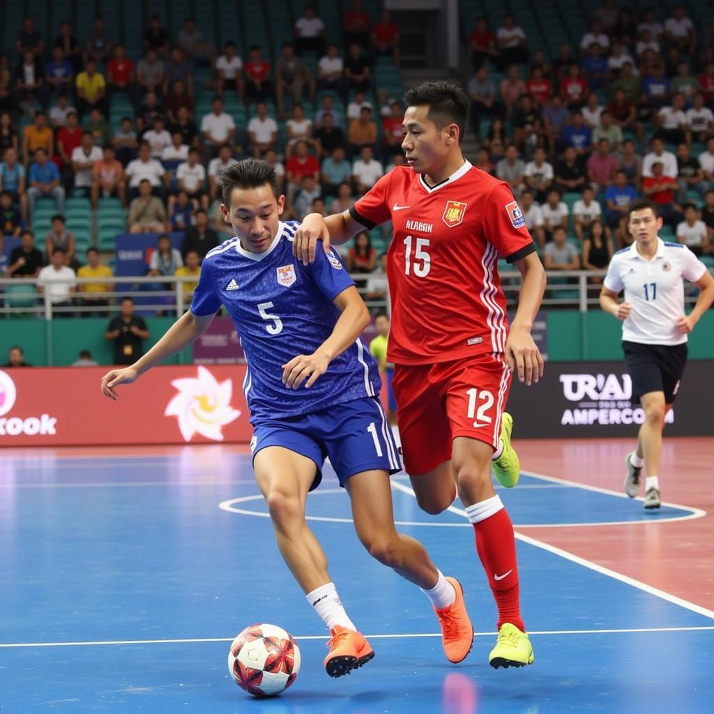 Trận cầu Futsal Việt Nam - Thái Lan