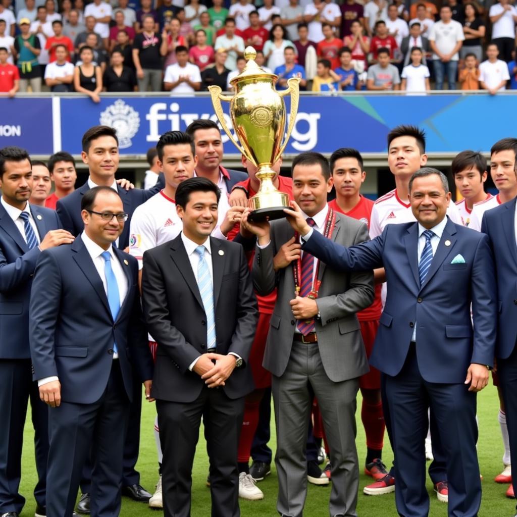 AFF Cup: Lễ trao giải đầy trang trọng