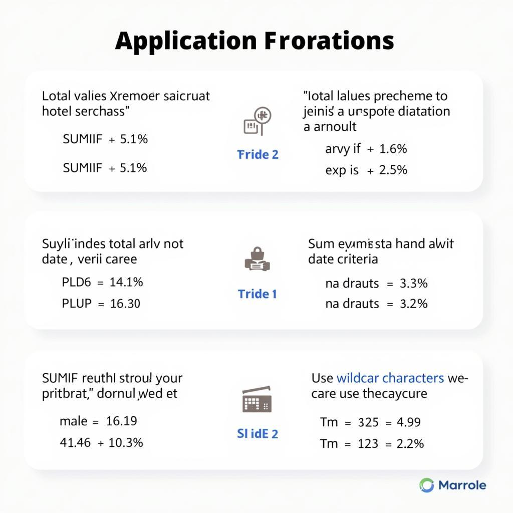 Áp dụng hàm SUMIF trong Excel