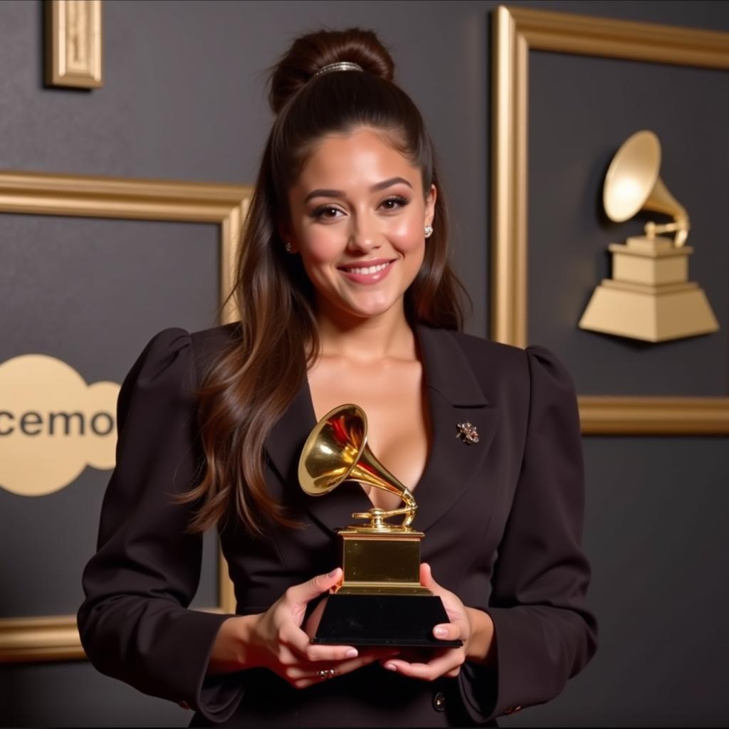 Ariana Grande nhận giải Grammy