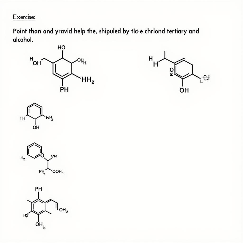 Bài tập ancol phenol cơ bản