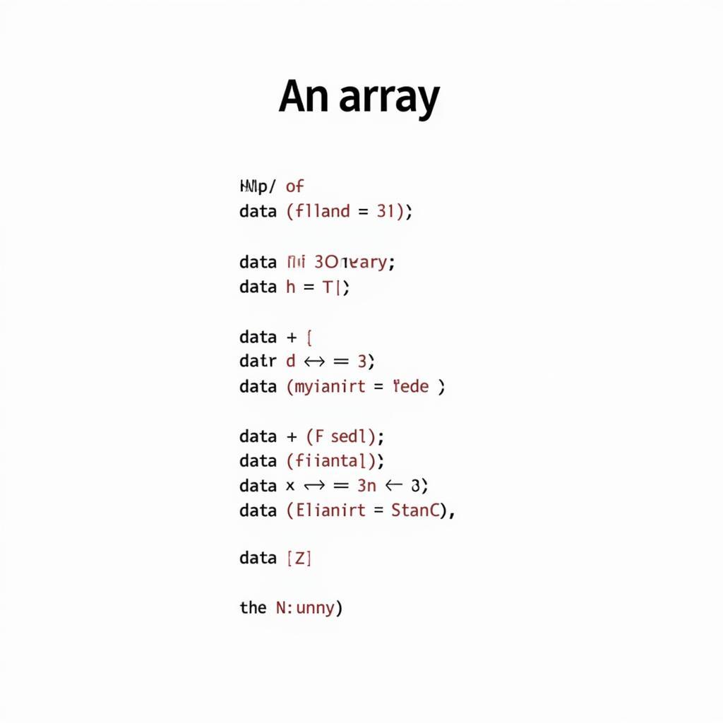 Ví dụ về mảng trong C++