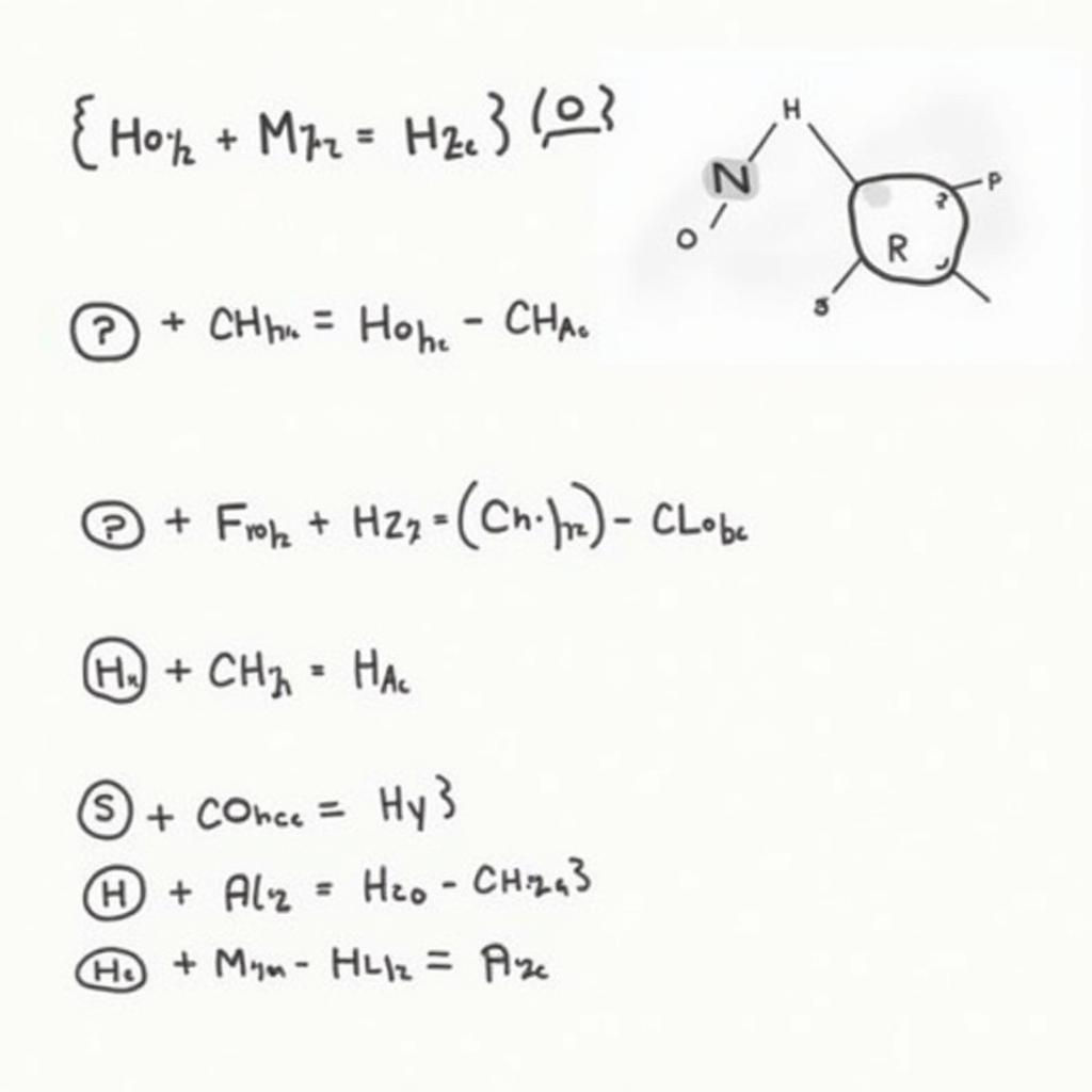 Bài tập hóa học lớp 8 phương trình hóa học