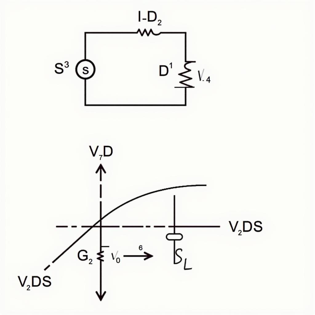 Bài tập tính dòng điện máng MOSFET