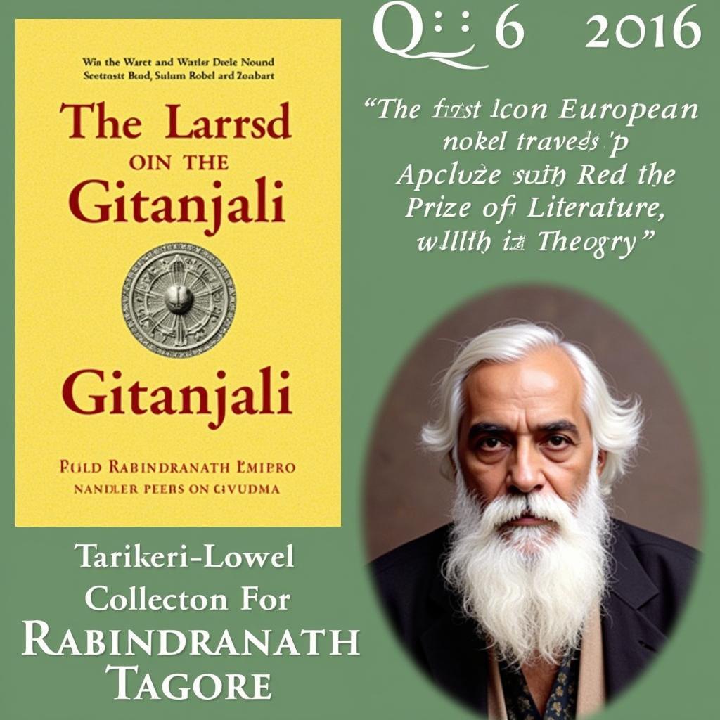 Rabindranath Tagore và tập thơ Gitanjali