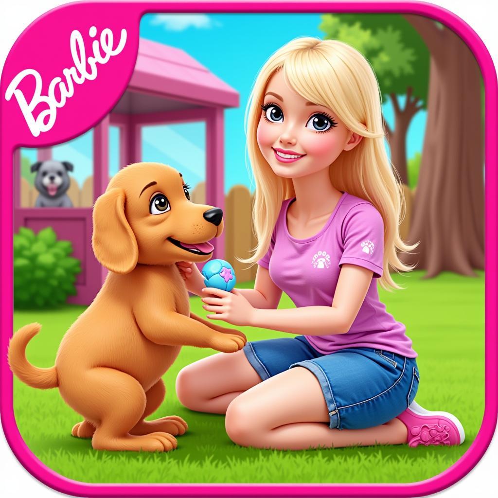 Barbie giải cứu chó con: Màn chơi hấp dẫn