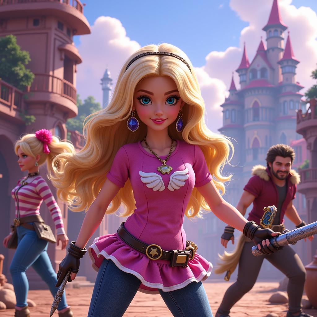 Barbie giải cứu thế giới game