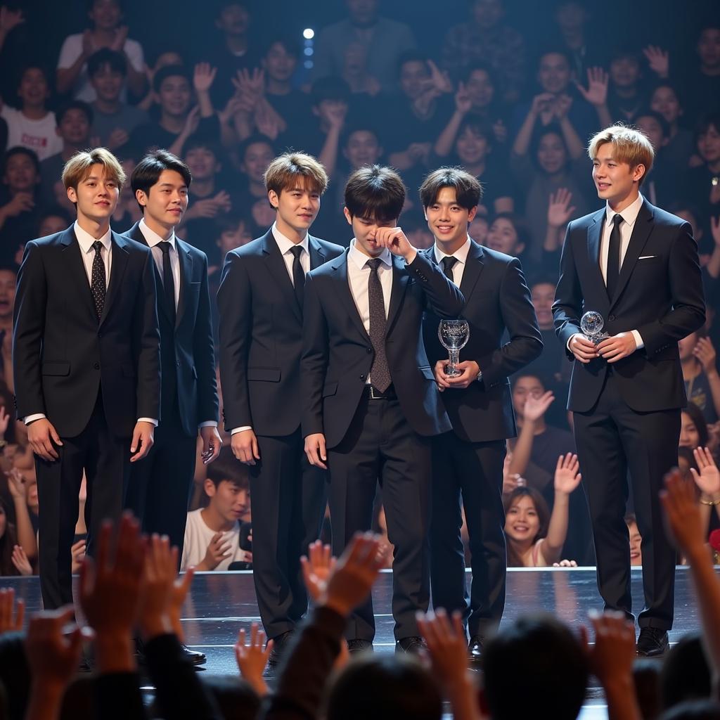 BTS giành giải Daesang đầu tiên