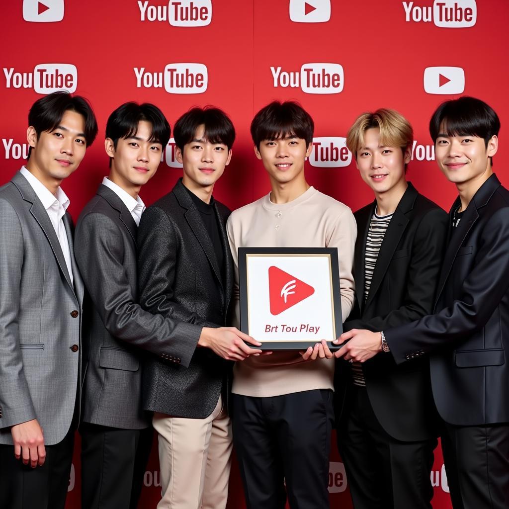 BTS nhận nút kim cương YouTube