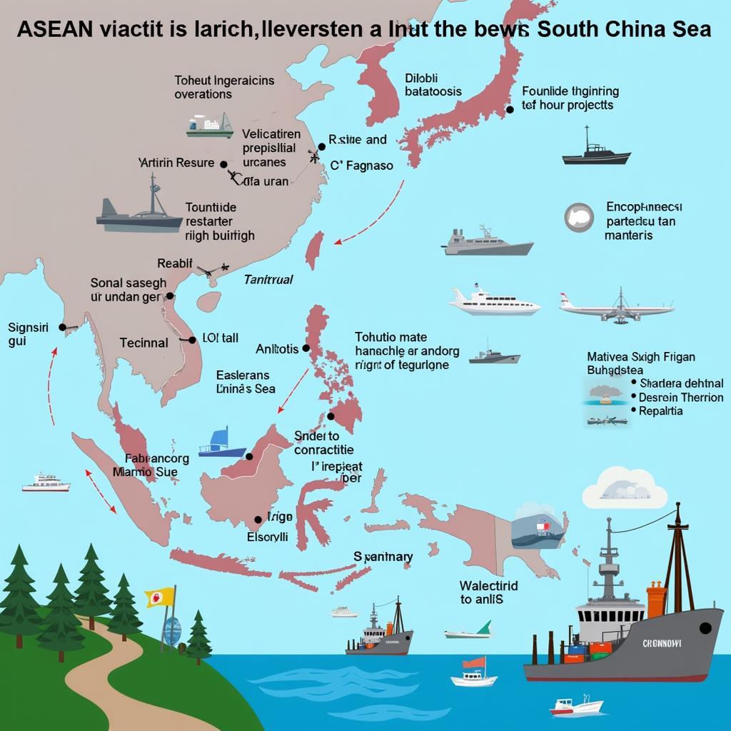 Các sáng kiến hợp tác của ASEAN ở Biển Đông