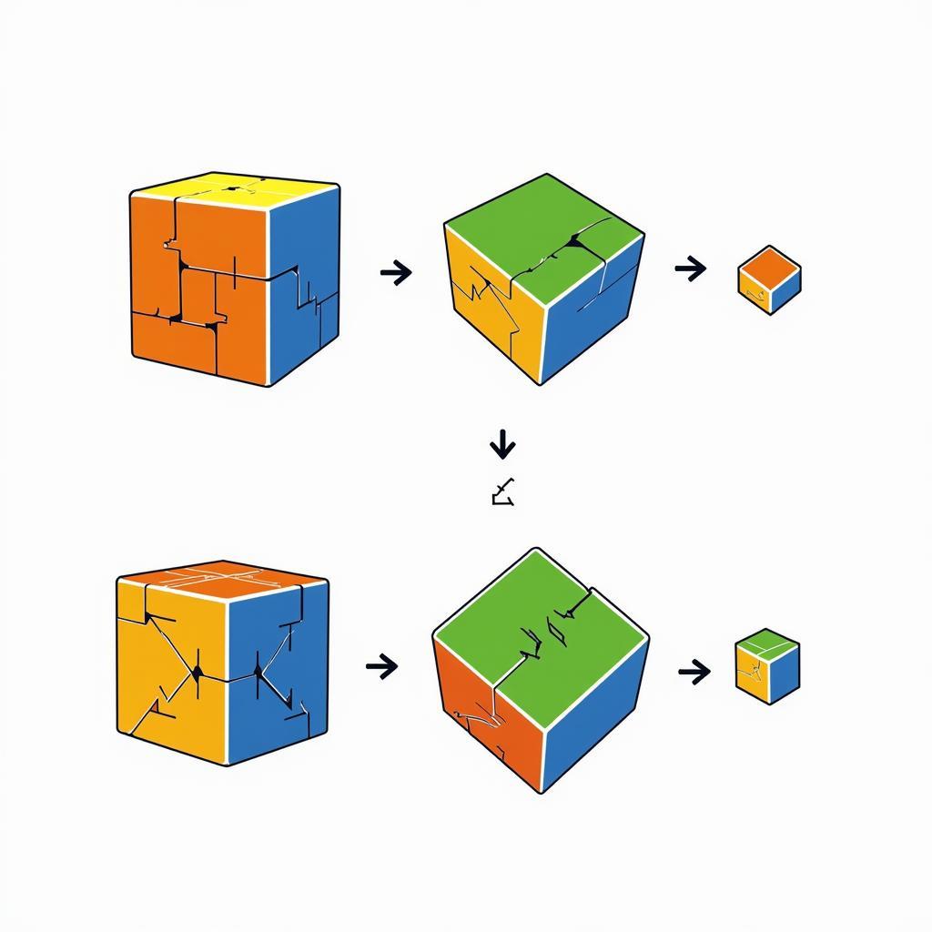 Ghép Cạnh Khối Rubik 5x5x5