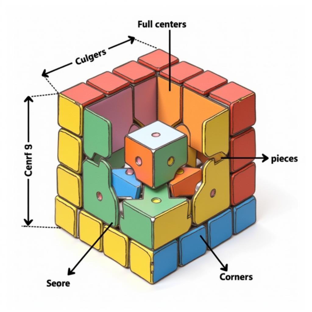 Cấu Trúc Khối Rubik 5x5x5