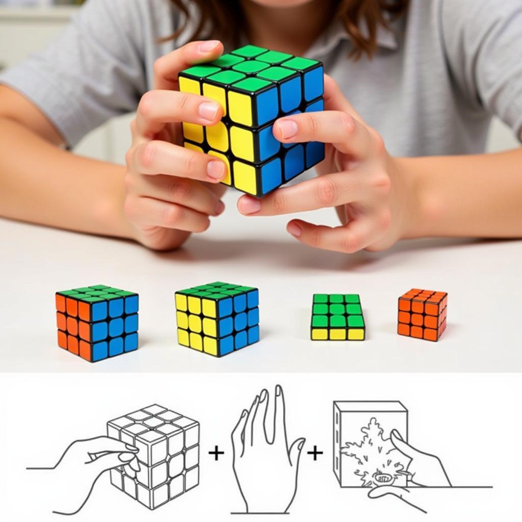 Cách giải rubik cho người mới bắt đầu