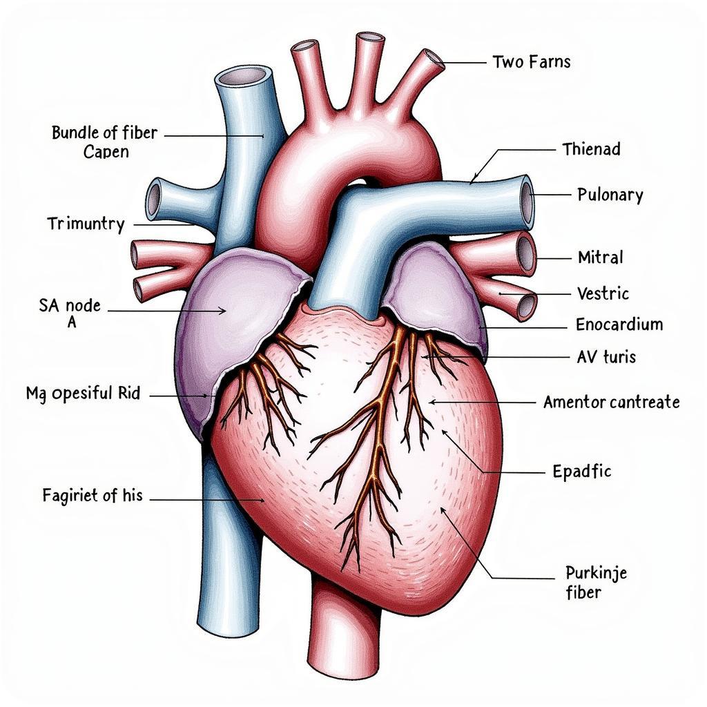 Cấu trúc chi tiết của tim