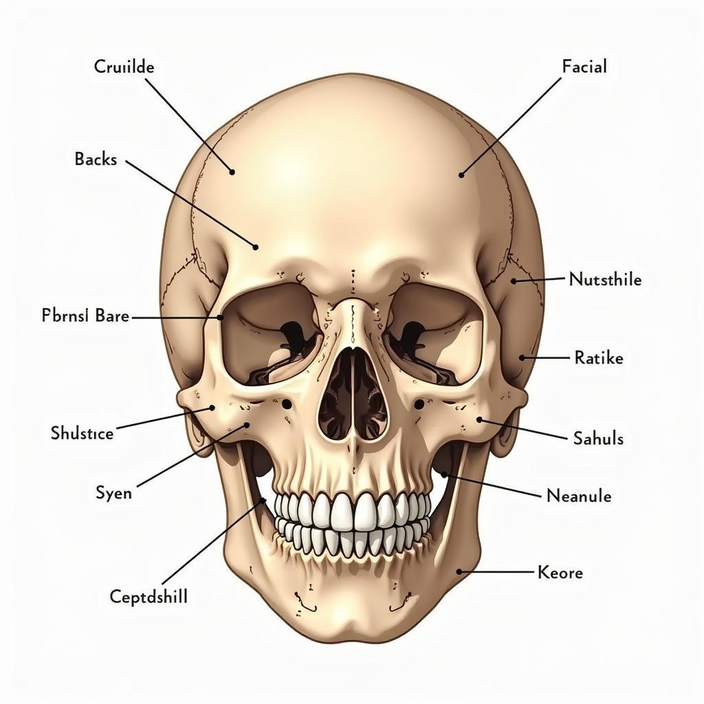 Cấu trúc xương sọ người