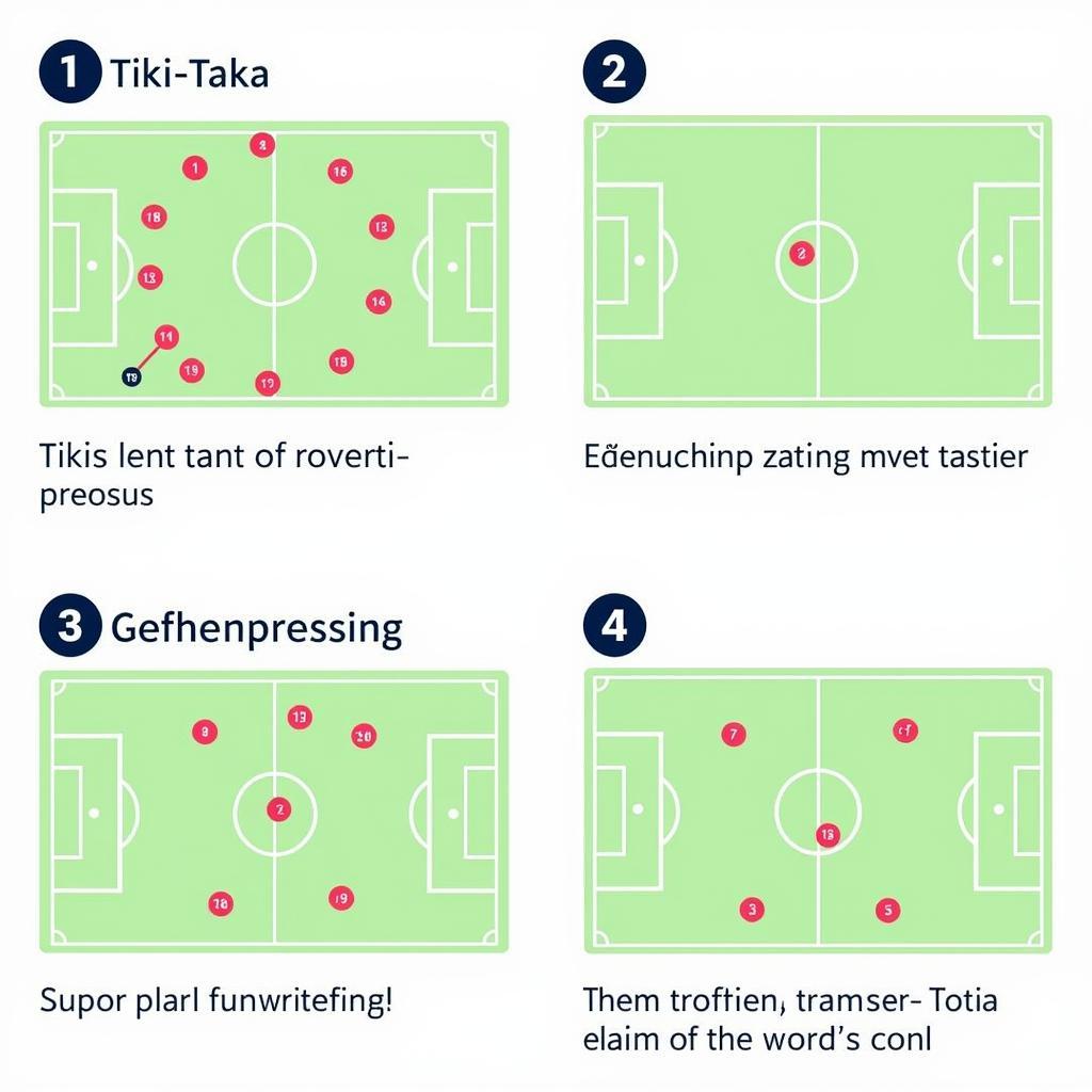 Chiến thuật bóng đá hiện đại: Từ Tiki-Taka đến Gegenpressing