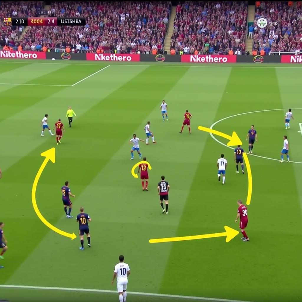 Chiến thuật Tiki-Taka của Barcelona