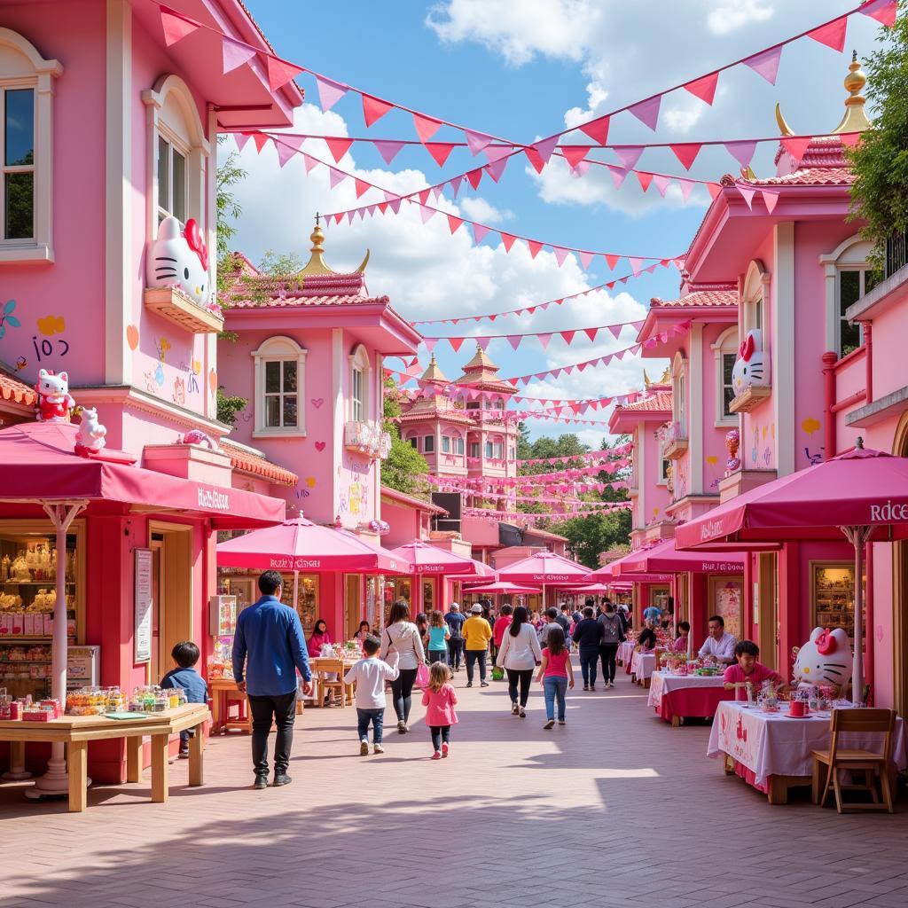 Công viên Sanrio Puroland Hello Kitty tại Tokyo, Nhật Bản