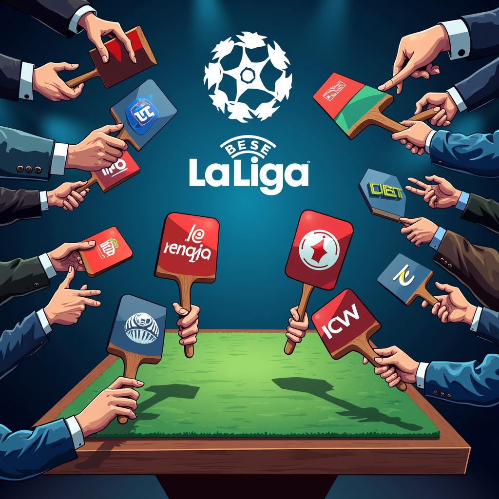 Cuộc đua bản quyền La Liga giữa các đài truyền hình