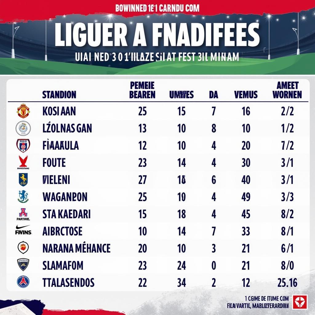 Dự đoán bảng xếp hạng Ligue 1 cuối mùa giải