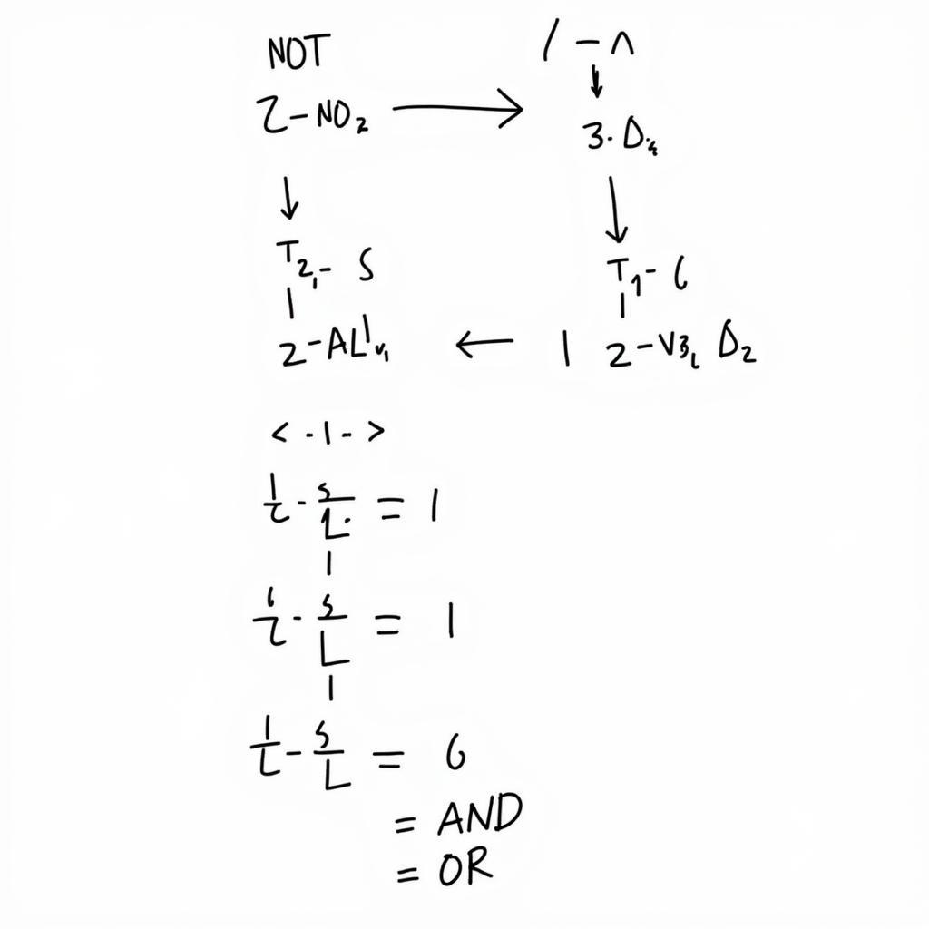 Hình ảnh minh họa các phép toán cơ bản trong đại số Boolean