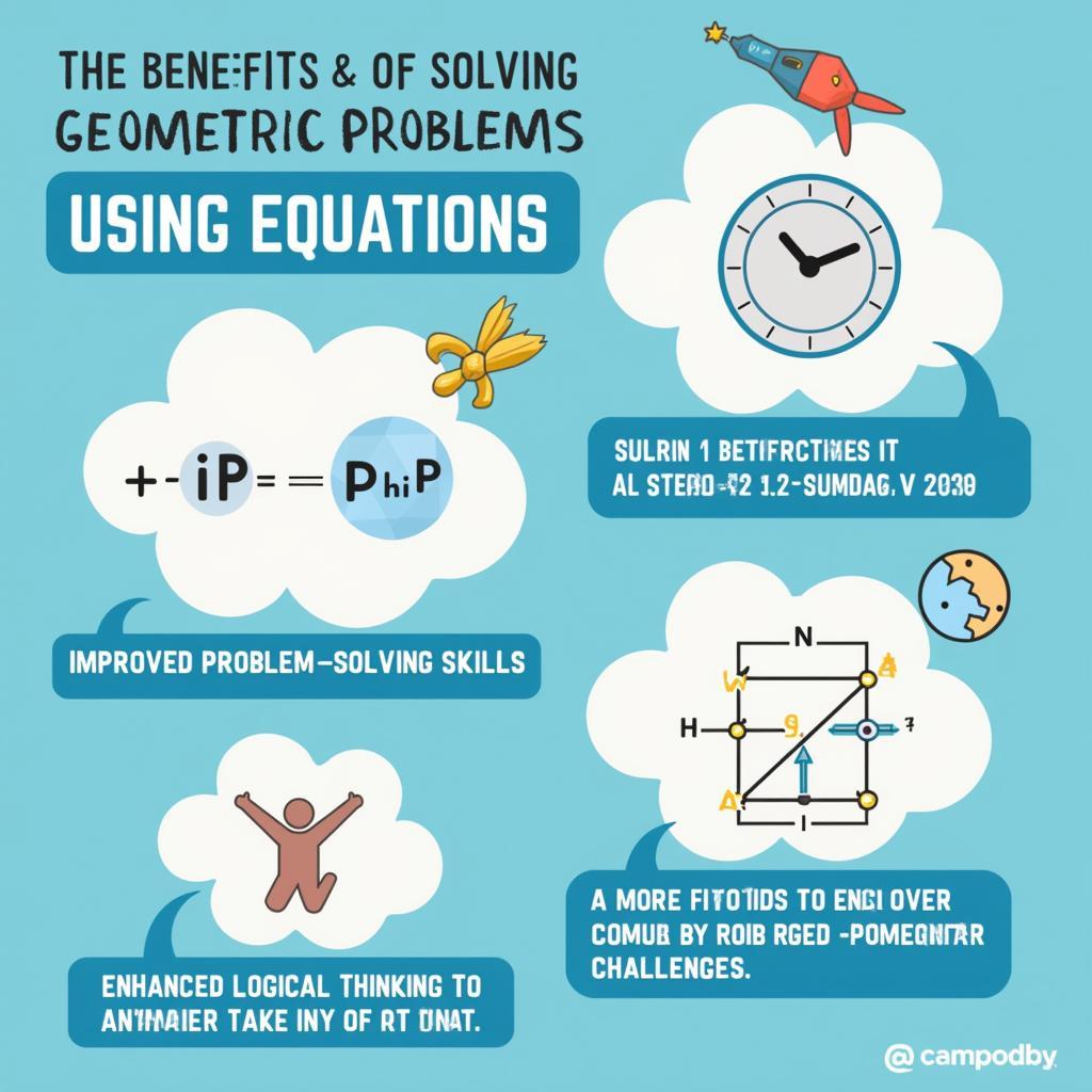 Lợi ích của việc giải bài toán hình học bằng phương trình